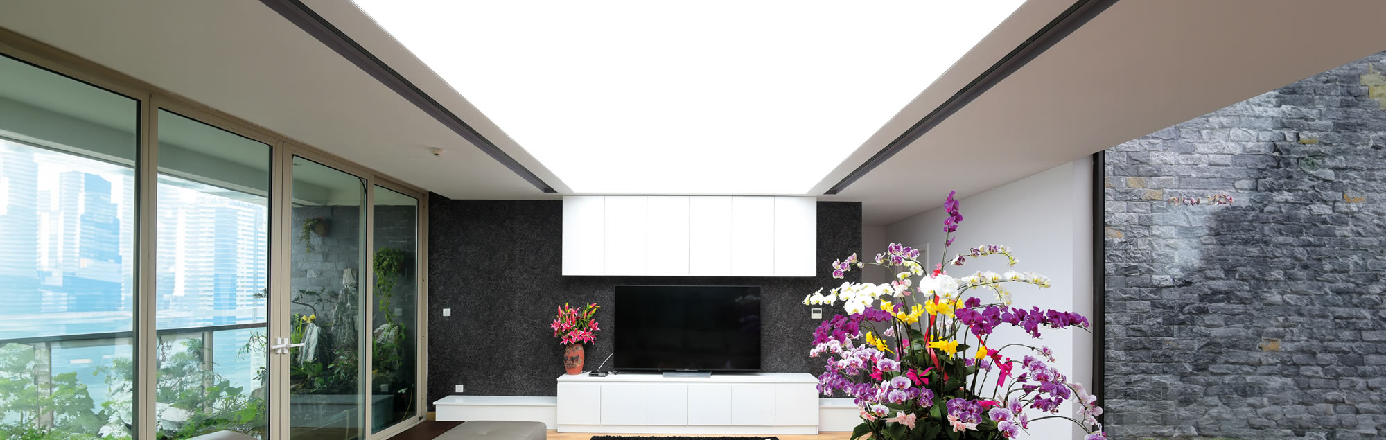 Plafond tendu Barrisol Lumiere