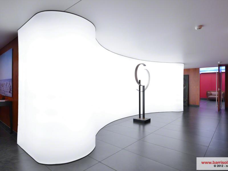 Mur lumineux Barrisol